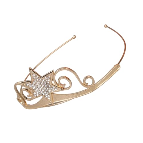 Hexagramm Diadramm Geburtstag Stirnbänder Elegante Haarbänder Für Mädchen Hochzeitsfeier Foto Requisiten Kopfbedeckungen Kronen Cosplay Kostüm Haarband von SELiLe