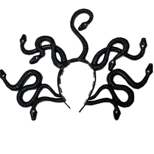 Medusas Schlange Kostüm Stirnband Medusas Kopfbedeckung Halloween Cosplay Party Supplies Haarband Kostüm Requisiten Schlange Stirnband Medusas Für Frauen von SELiLe