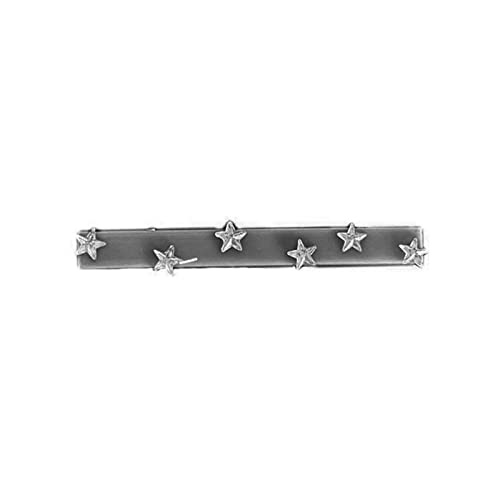 Metall-Haarnadel mit fünfzackigem Stern, Haarspange für Mädchen, Seitenclip, Haardekoration, Pony, Haarnadel, Haarschmuck, Metall-Haarnadel, Haarschmuck, Entenschnabel-Clip von SELiLe