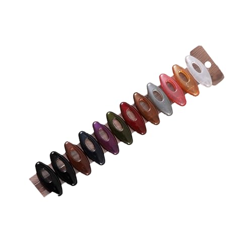 Mode Modische Leuchtend Gefärbte Sicherheitsstifte Für Schals 12 Pack Tragbares Hijab Accessoire Für Stilvolle Mädchen Hijab von SELiLe