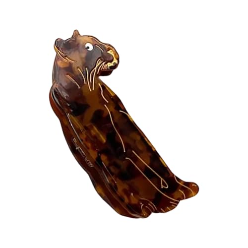 Modische Valentinstag Haare Barrettes Einzigartige Leoparden Klemme Haarnadel Lustige Haare Accessoire Freizeitgebrauch von SELiLe