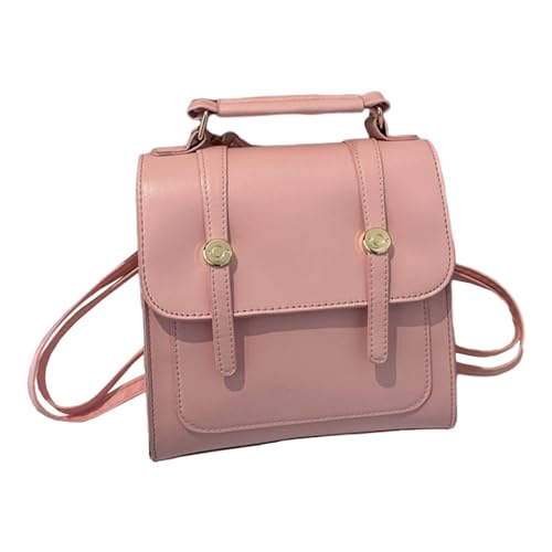 Multifunktions Rucksack Für Frauen PU Leather Schüler Schule Kleine Lässige Reise Frauen Lässig Vintage PU Leder Mädchen Reisen Zur Arbeit von SELiLe