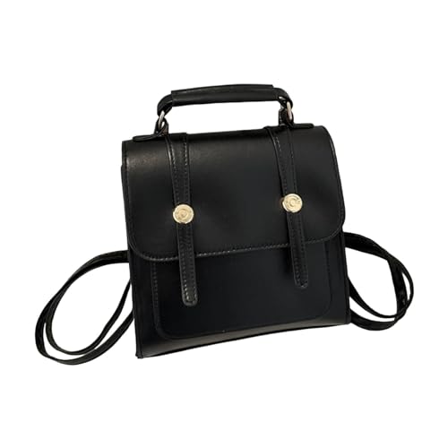 Multifunktions Rucksack Für Frauen PU Leather Schüler Schule Kleine Lässige Reise Frauen Lässig Vintage PU Leder Mädchen Reisen Zur Arbeit von SELiLe