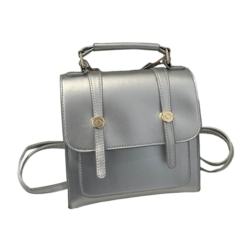 Multifunktions Rucksack Für Frauen PU Leather Schüler Schule Kleine Lässige Reise Frauen Lässig Vintage PU Leder Mädchen Reisen Zur Arbeit von SELiLe