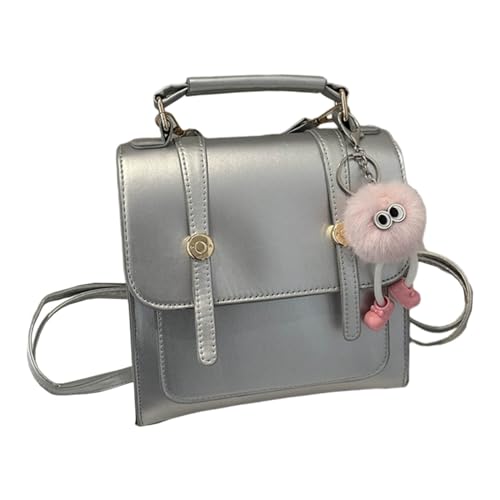 Multifunktions Rucksack Für Frauen PU Leather Schüler Schule Kleine Lässige Reise Frauen Lässig Vintage PU Leder Mädchen Reisen Zur Arbeit von SELiLe