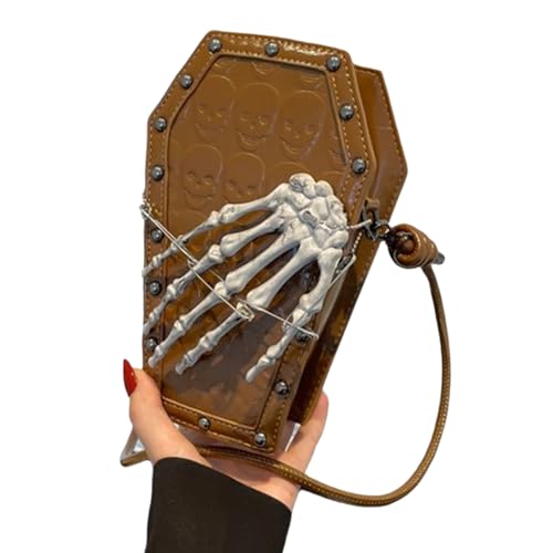 PU Leder Umhängetasche Für Frauen Kleine Telefontasche Schädel Handkreuzkörper Halloween Botens Wallet Geldbeutel Frauen PU Leder Crossbody Schädel Hand Schulter Halloween Handy PU Leder Umhängetasche Für Frauen Kleine Telefontasche Schädel Handkreuzkörper Halloween Botens Wallet Geldbeutel Frauen PU Leder Crossbody Schädel Hand Schulter Halloween Handy von SELiLe