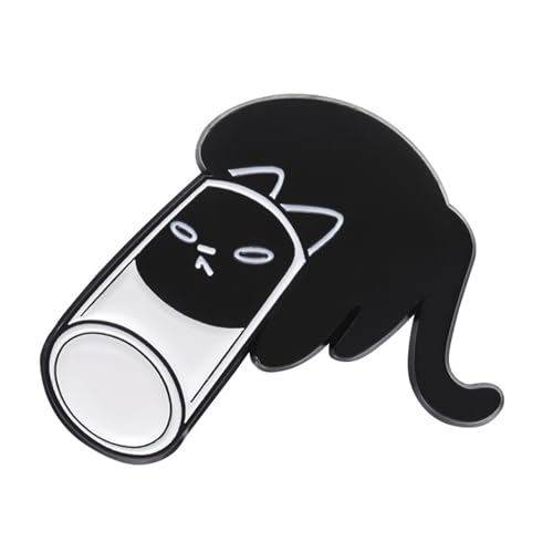 Packung Von 5 Modischen Schönen Katzen Muster Broschen Cartoon Tiernadel Robuste Legierung Für Jacken Hüte Und Alltäglich Packung Von 5 Modischen Schönen Katzen Muster Broschen Cartoon Tiernadel Robuste Legierung Für Jacken Hüte Und Alltäglich von SELiLe