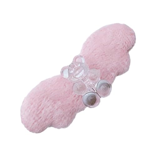 Plüsch-Engelsflügel-Haarspange, niedlicher Mini-Bär-Haarnadel, Foto-Requisiten für Damen, Mädchen, pelziges Haar-Accessoire, Haar-Accessoires für Frauen von SELiLe