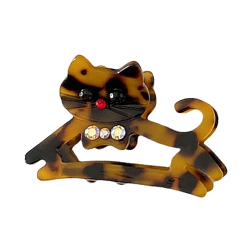 Praktische Acetat Haarklaue In Katzen Form Haardekoration Haarstücke Party Kopfbedeckung Für Den Alltag Und Party Look von SELiLe
