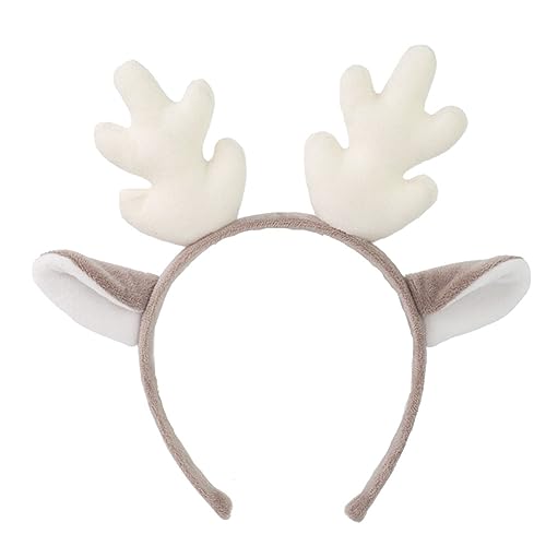 Rehkitz Stirnband Für Weihnachten Geweih Kopfbedeckung Haar Hoop Für Halloween Weihnachten Kopfschmuck Party Supplies Weihnachten Geweih Stirnbänder von SELiLe