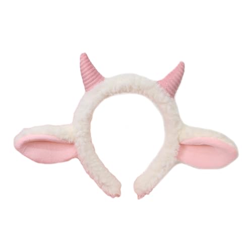 SELiLe Plüsch Tier Ohren Stirnband Cosplay Kostüm Hairhoop Neujahr Party Requisiten Cartoon Kopfschmuck Make-up Haarband Zubehör Modische Haarschmuck Haarband Für Alle Altersgruppen Frauen Mädchen von SELiLe