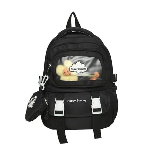 Schöner Rucksack Für Mädchen Frauen Große Kapazitäten Klare Rucksäcke Schülern School Japanische Stile Reisen Frauen Große Kapazität Reisestudent Klar von SELiLe