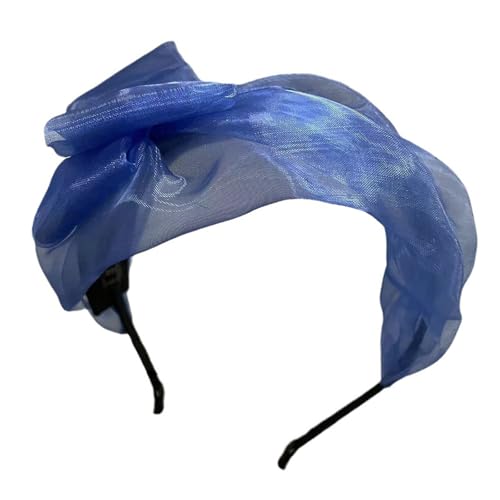 Spitze Bowknot Hair Hoop Für Frauen Elegantes Französisches Mesh Stirnband Nicht Schlupfhafte Ballett Faszinator Haarband Für Formelle Event Party Haarzubehör Accessoire von SELiLe