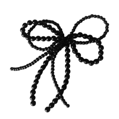 Stilviser Bowknot Schuhschnalle Perlenbögen Geformtes Schuhclip DIYs Vorräte Für Schlüsselbund Ohrringe Neckalce Schmuck Machen Werkzeug Pearl Bowknot von SELiLe