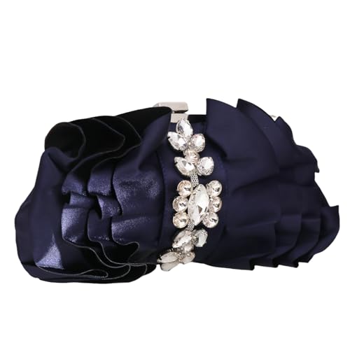 Stilvolle Handtasche Mit Strasskettenkettenmodische Abendtasche Für Hochzeitsgäste Und Abendessen Kleidertasche Verschönert von SELiLe