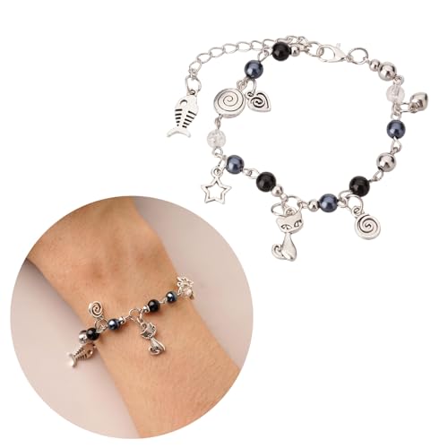 Stylish Perlen Armband Elegante Frauen Handchain Handgefertigtes Perlenarmband Bequeme Fit Armbandkette Für Modeliebhaber Komfortable Handchain von SELiLe