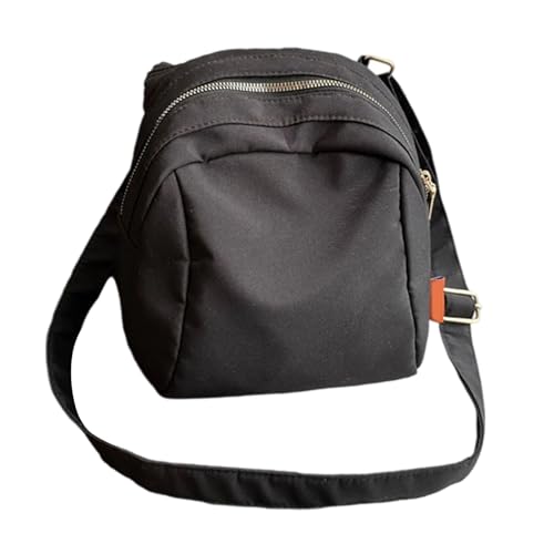 Tragen Resistente Oxfords Stoff Umhängetasche Leichtes Design Mehrere Fächer Verstellbares Gurt Japanische Stile Für Tägliche Pendelverkehrsbeutel Mit Mehreren Taschen. Leichte Umhängetasche von SELiLe