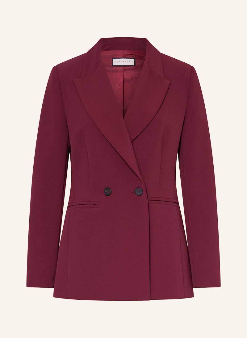 Sem Per Lei Blazer rot von SEM PER LEI