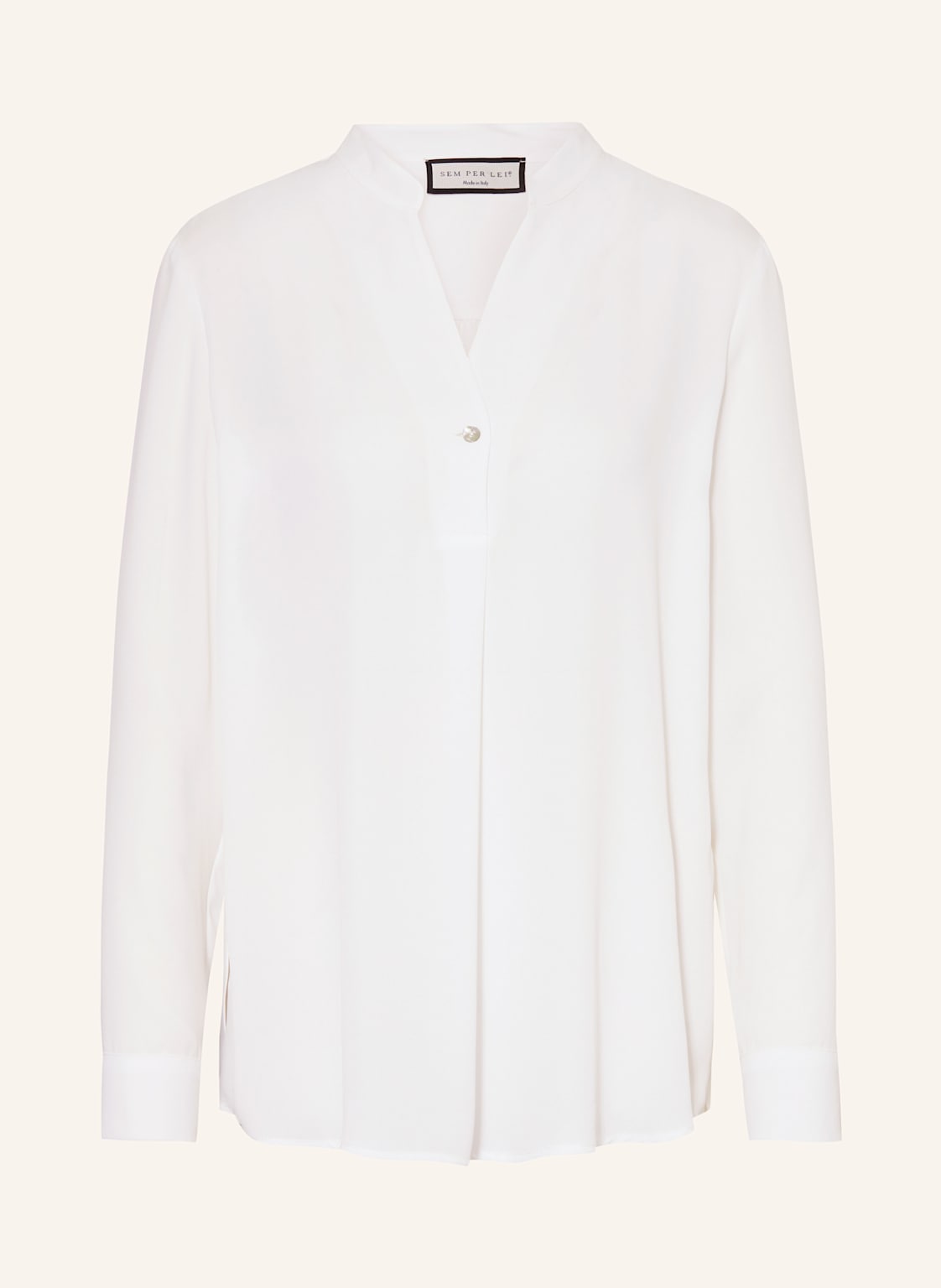Sem Per Lei Bluse weiss von SEM PER LEI