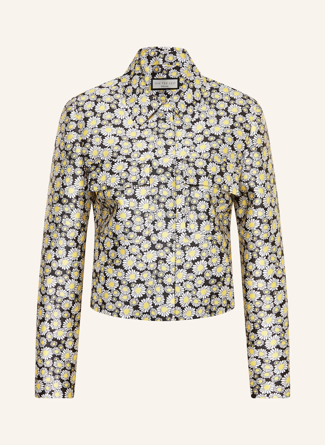 Sem Per Lei Kastenjacke blau von SEM PER LEI