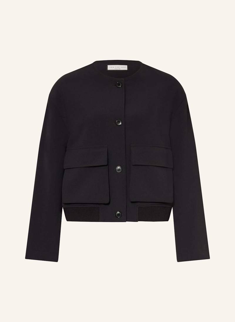 Sem Per Lei Kastenjacke schwarz von SEM PER LEI