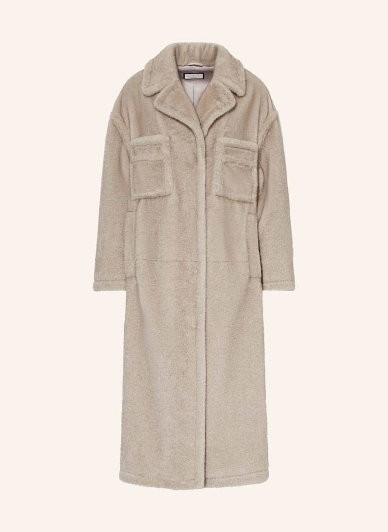 Sem Per Lei Kunstpelz-Mantel grau von SEM PER LEI