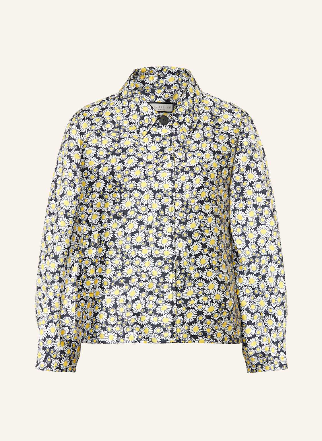 Sem Per Lei Oversize-Blouson blau von SEM PER LEI