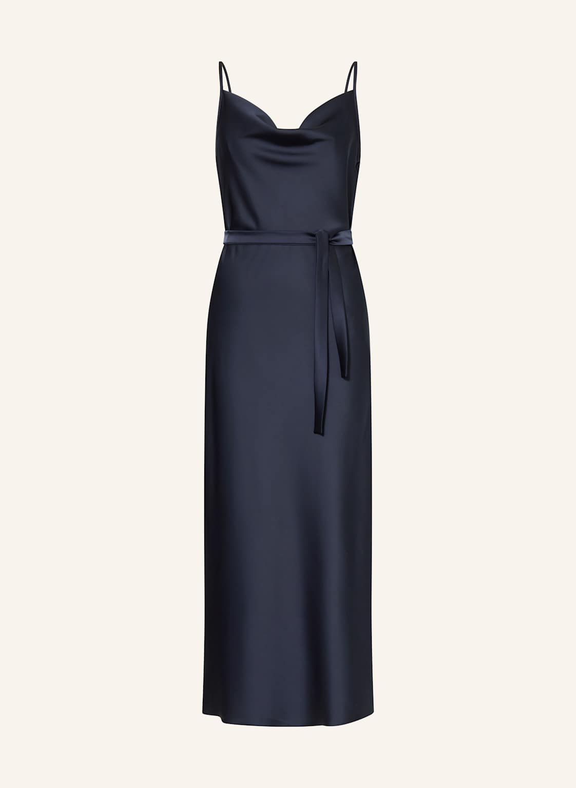 Sem Per Lei Satinkleid blau von SEM PER LEI