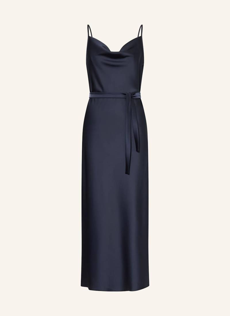 Sem Per Lei Satinkleid blau von SEM PER LEI