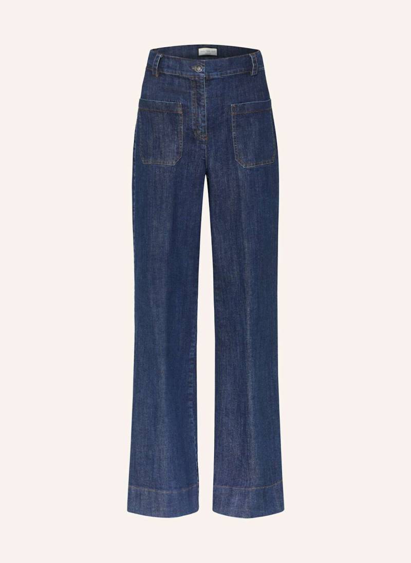 Sem Per Lei Wide Leg Jeans blau von SEM PER LEI