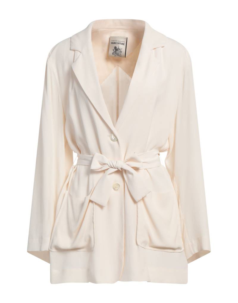SEMICOUTURE Blazer Damen Elfenbein von SEMICOUTURE