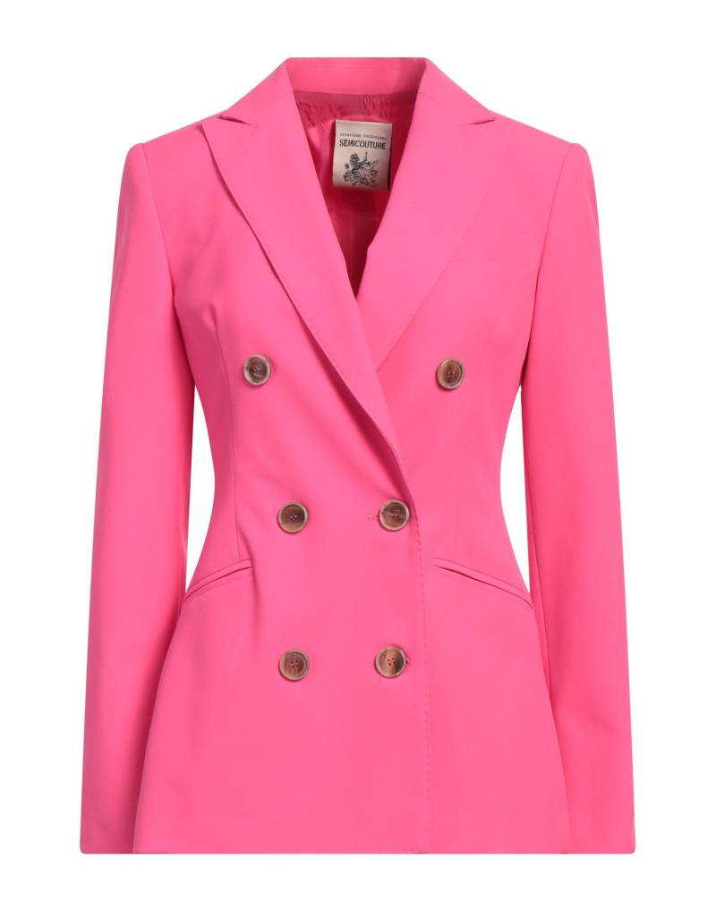 SEMICOUTURE Blazer Damen Fuchsia von SEMICOUTURE