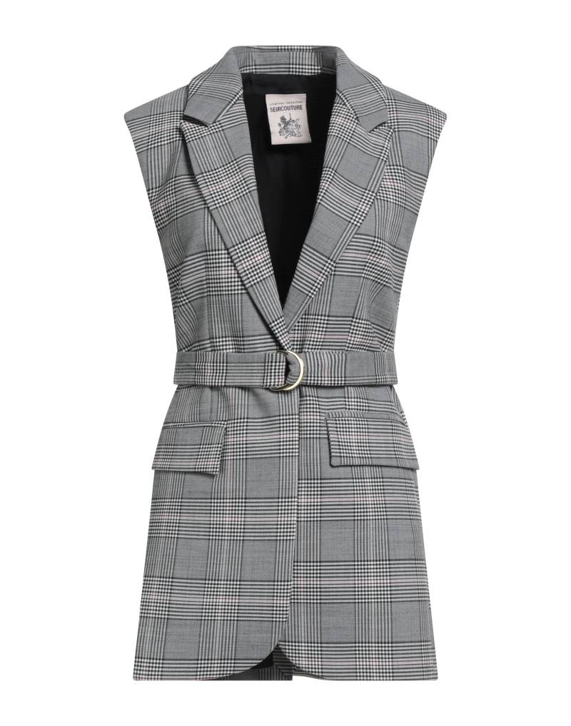 SEMICOUTURE Blazer Damen Grau von SEMICOUTURE