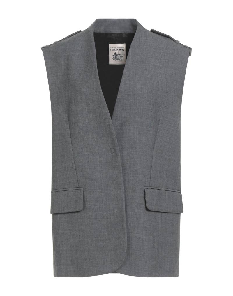 SEMICOUTURE Blazer Damen Grau von SEMICOUTURE