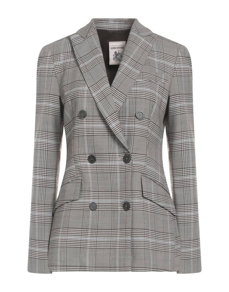 SEMICOUTURE Blazer Damen Hellbraun von SEMICOUTURE