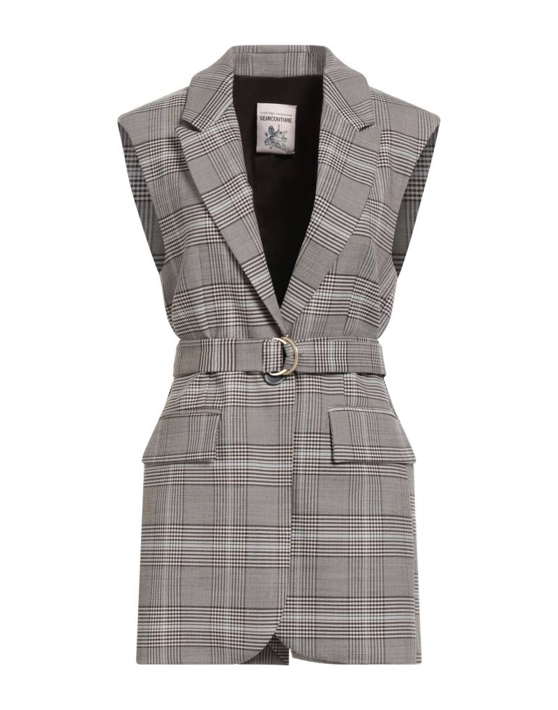 SEMICOUTURE Blazer Damen Maulwurfsgrau von SEMICOUTURE