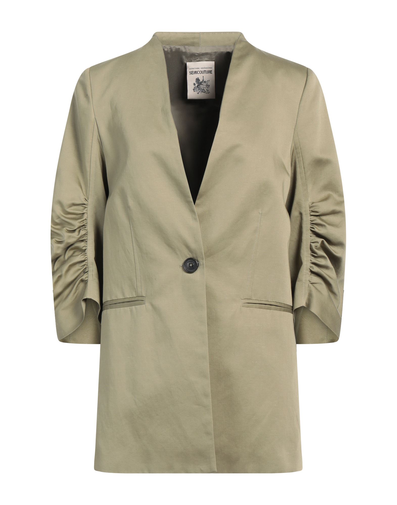 SEMICOUTURE Blazer Damen Militärgrün von SEMICOUTURE