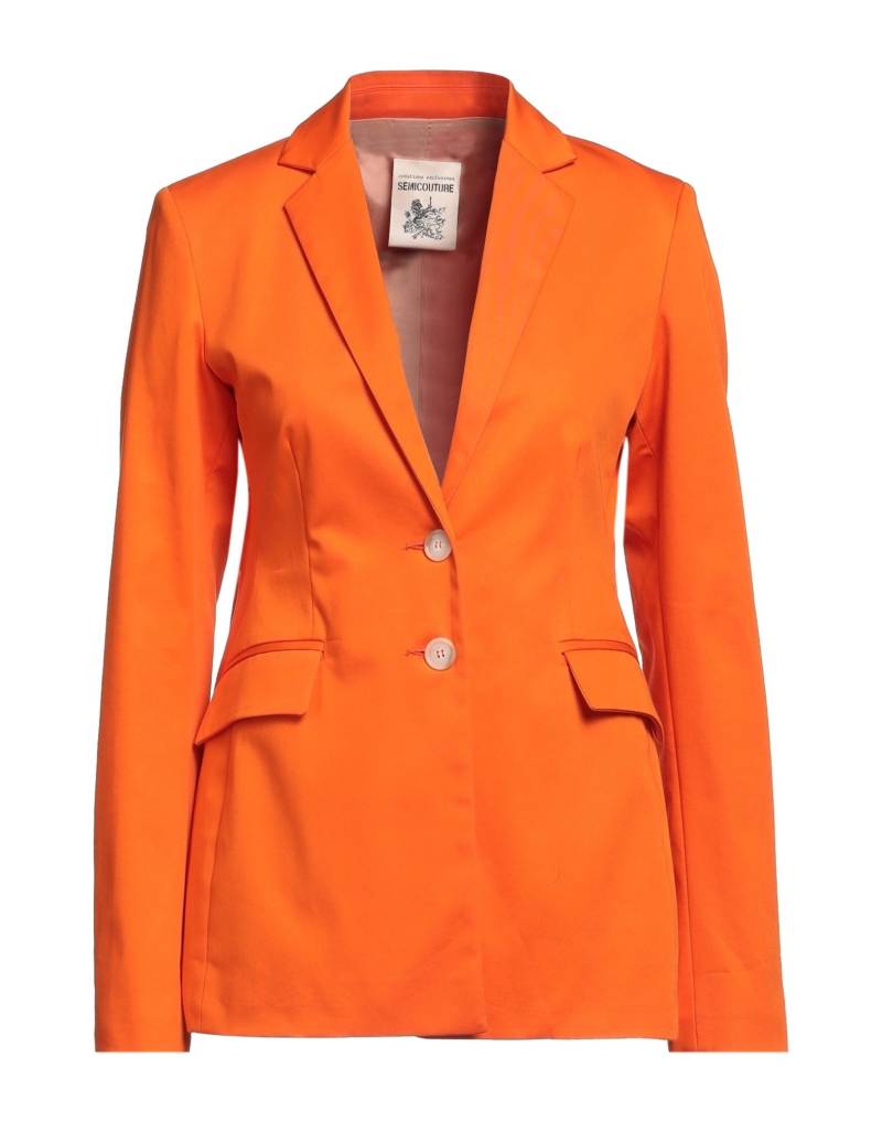 SEMICOUTURE Blazer Damen Orange von SEMICOUTURE