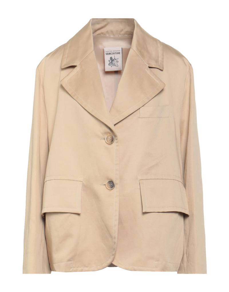 SEMICOUTURE Blazer Damen Sand von SEMICOUTURE