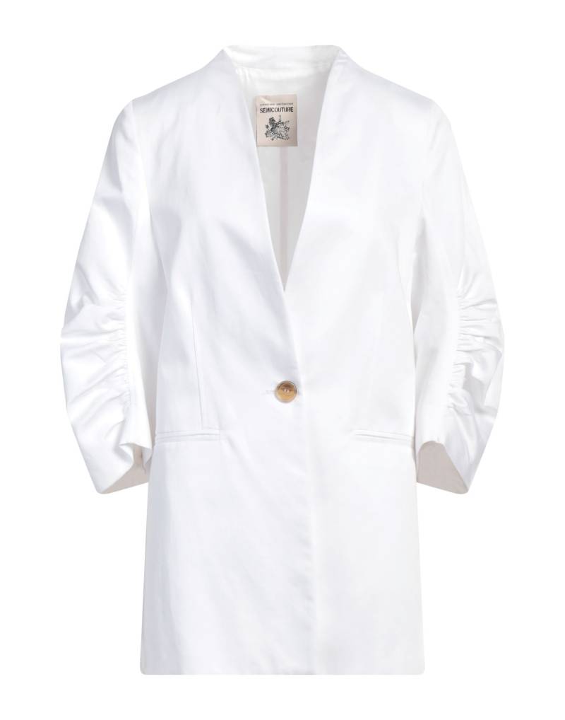 SEMICOUTURE Blazer Damen Weiß von SEMICOUTURE