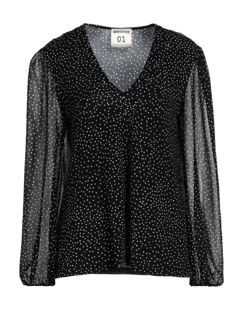 SEMICOUTURE Top Damen Schwarz von SEMICOUTURE