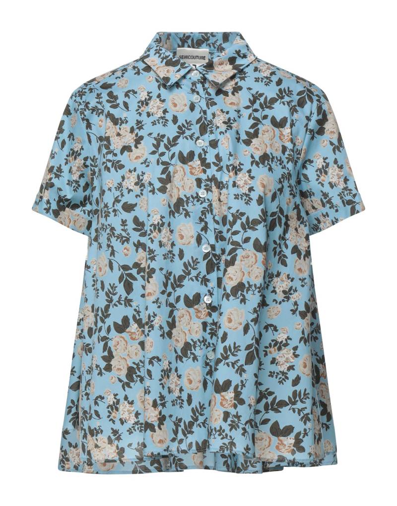 SEMICOUTURE Hemd Damen Blaugrau von SEMICOUTURE