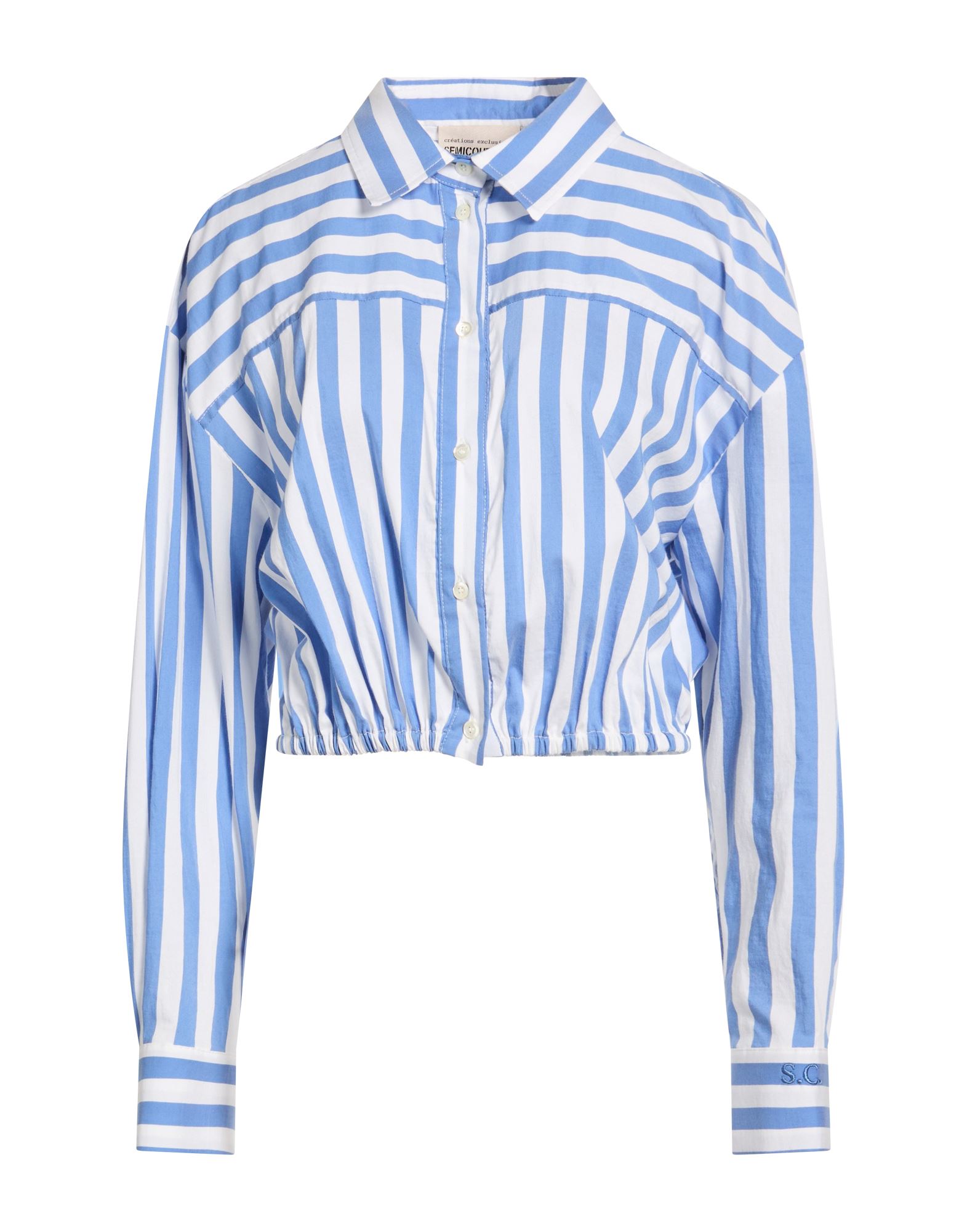 SEMICOUTURE Hemd Damen Hellblau von SEMICOUTURE