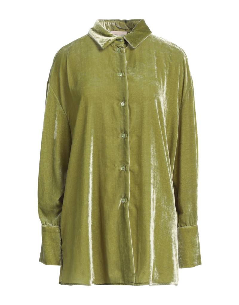 SEMICOUTURE Hemd Damen Militärgrün von SEMICOUTURE