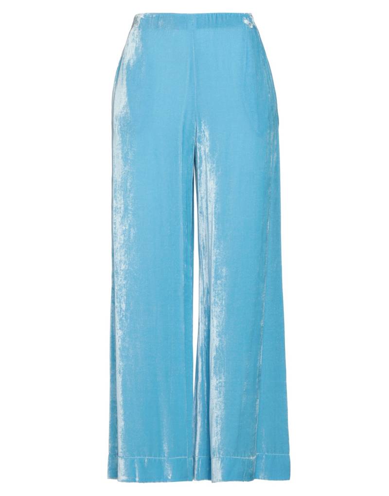 SEMICOUTURE Hose Damen Azurblau von SEMICOUTURE