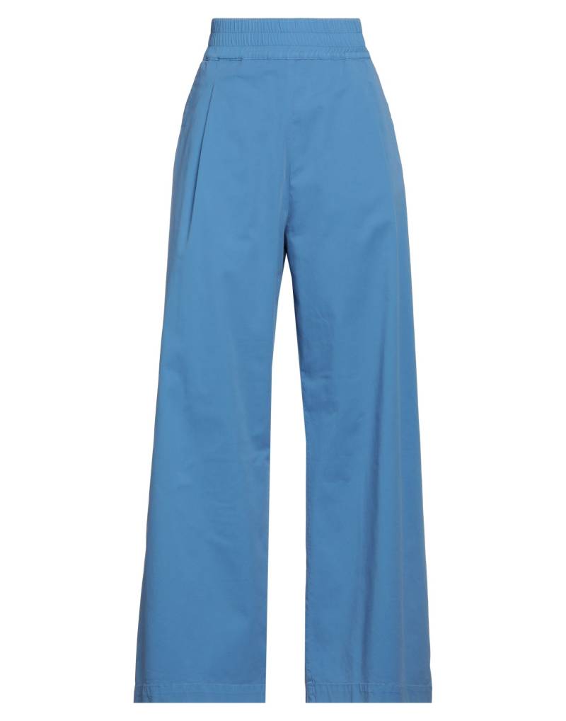 SEMICOUTURE Hose Damen Azurblau von SEMICOUTURE