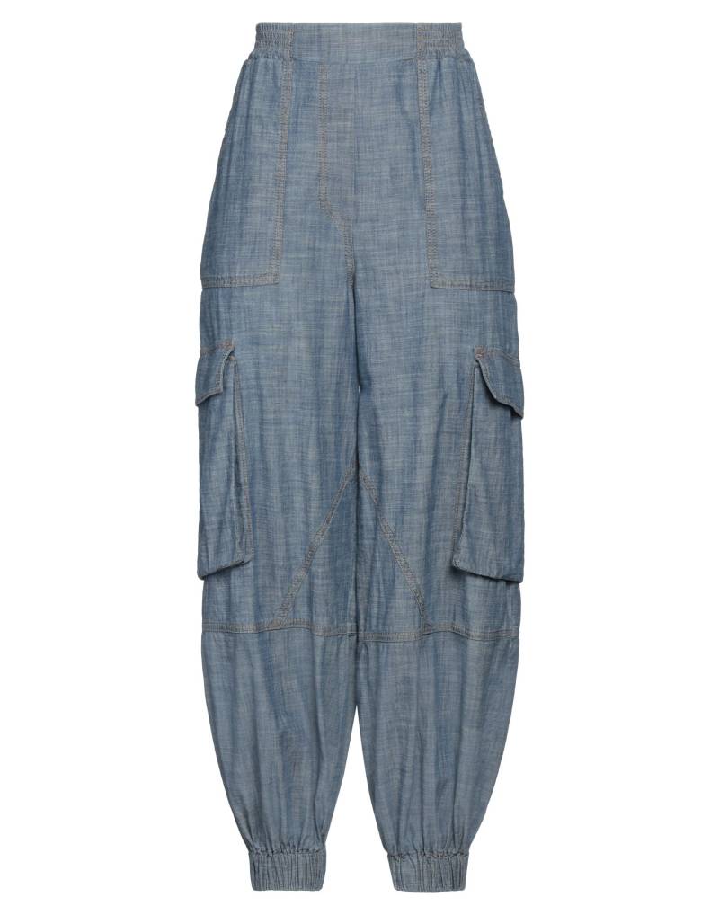 SEMICOUTURE Hose Damen Blau von SEMICOUTURE