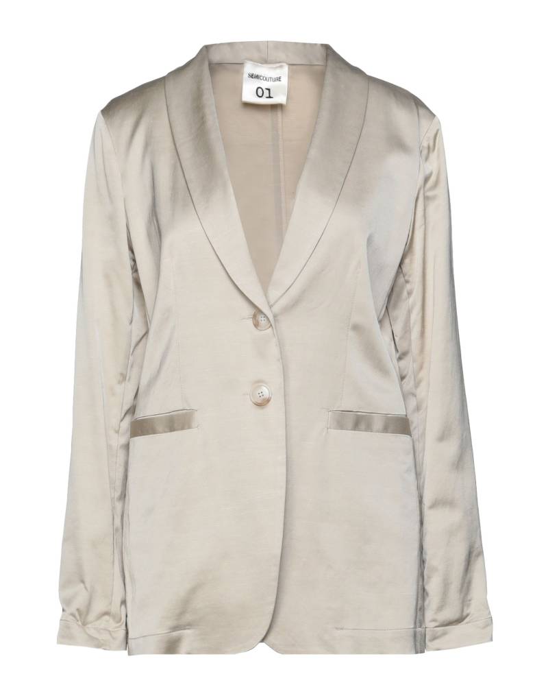 SEMICOUTURE Blazer Damen Beige von SEMICOUTURE