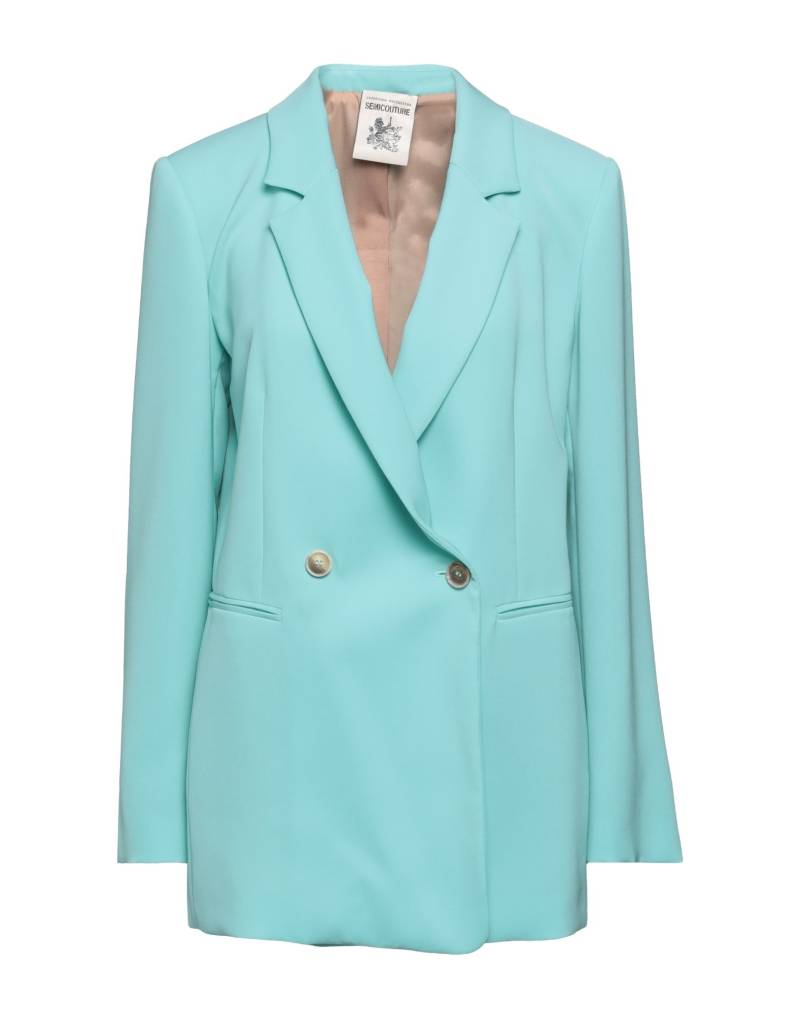 SEMICOUTURE Blazer Damen Himmelblau von SEMICOUTURE