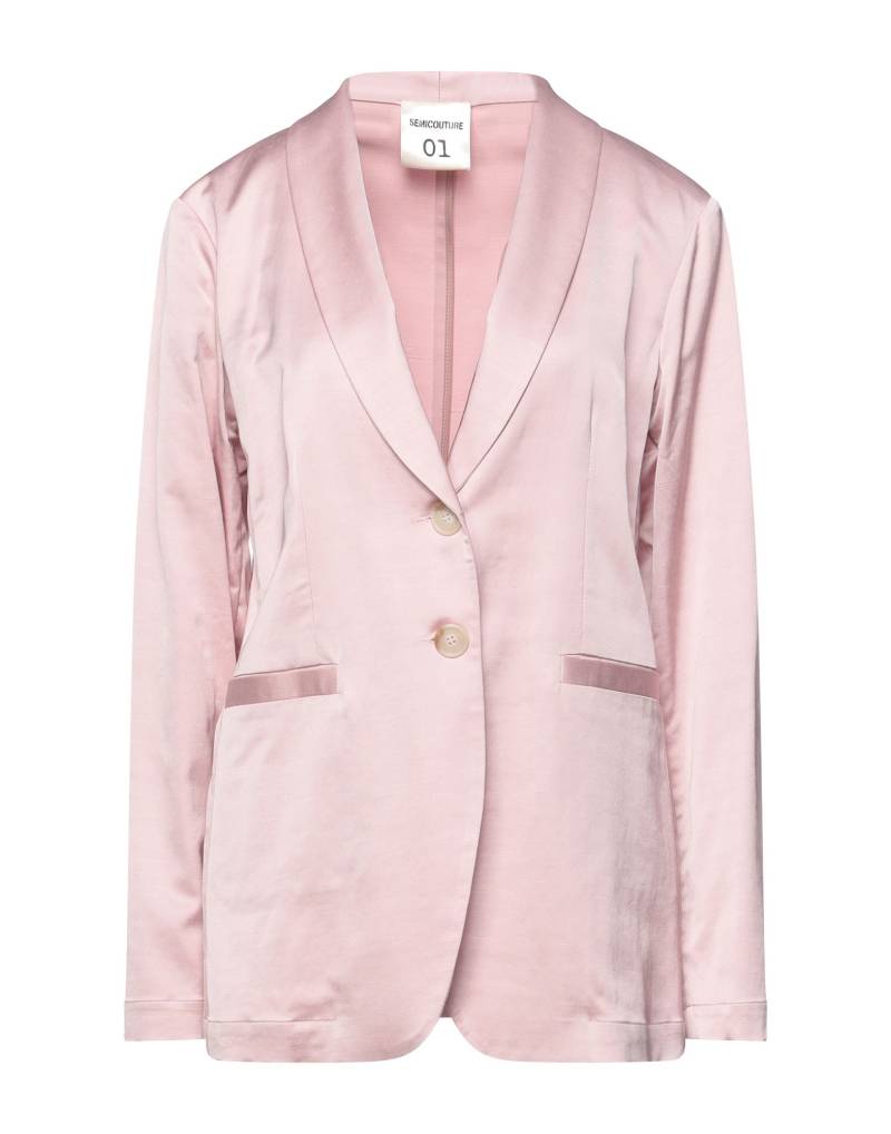 SEMICOUTURE Blazer Damen Rosa von SEMICOUTURE